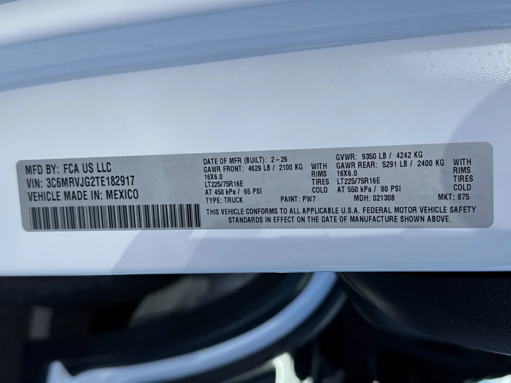 New 2026 Ram ProMaster 3500 - photo 5