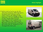 2026 Ram ProMaster 2500 High Roof FWD Empty Cargo Van for sale #1T260513 - photo 10