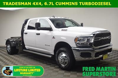 2021 Ram 3500 Crew Cab DRW 4x4 Flatbed Truck for sale #1V252630A - photo 1
