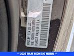 New 2026 Ram 1500 Big Horn Crew Cab 4x4 Pickup for sale #TN155061 - photo 31