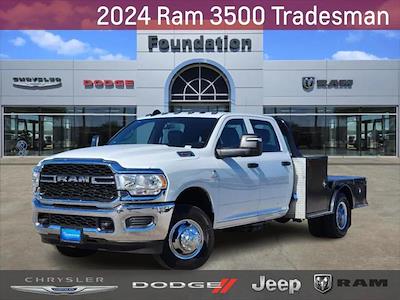 2024 Ram 3500 Crew Cab DRW 4x4, Flatbed Truck for sale #RG248876 - photo 1