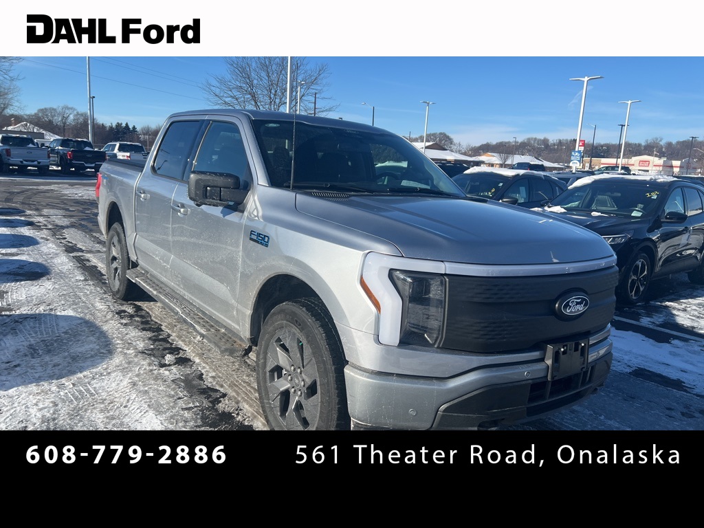 Used 2024 Ford F-150 Lightning Flash with VIN 1FT6W3L73RWG22041 for sale in La Crosse, WI
