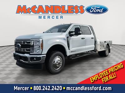 New 2024 Ford F-350 XLT Crew Cab 4x4 9' 4" CM Truck Beds Aluminum Flatbed Truck for sale #X4206 - photo 1
