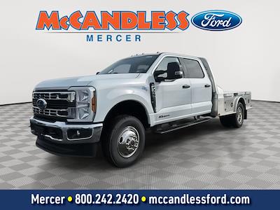 New 2024 Ford F-350 XLT Crew Cab 4WD 9' 4" CM Truck Beds Aluminum Flatbed Truck with Gooseneck Hitch for sale #X4206 - photo 1
