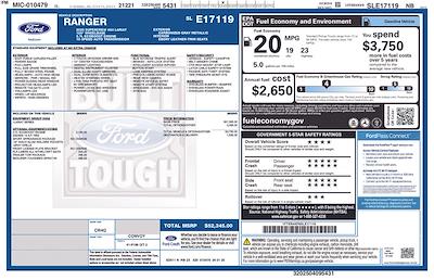 Used 2025 Ford Ranger Lariat SuperCrew Cab for sale #26107A - photo 1