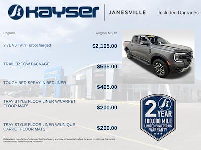 Used 2025 Ford Ranger Lariat SuperCrew Cab for sale #26107A - photo 2