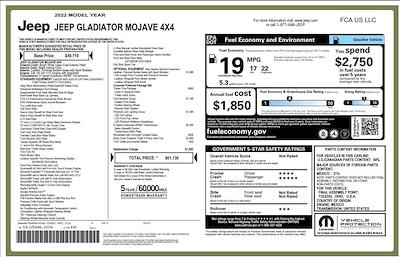 Used 2022 Jeep Gladiator Mojave Crew Cab 4WD Pickup for sale #2025-440 - photo 2