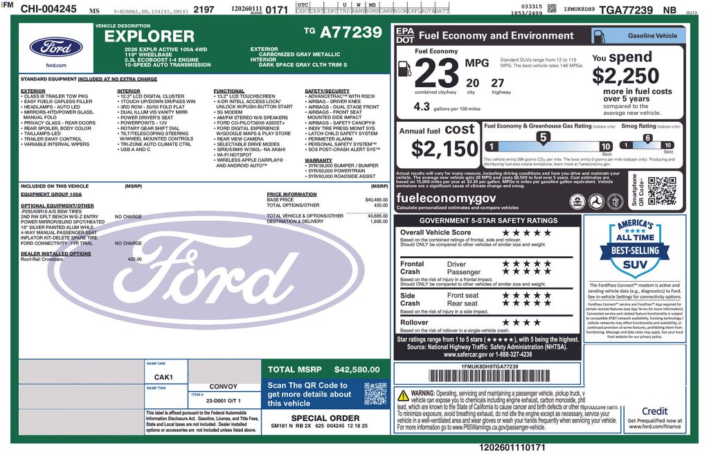 New 2026 Ford Explorer - photo 6