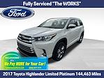 Used 2017 Toyota Highlander Limited SUV for sale #B23122A - photo 1