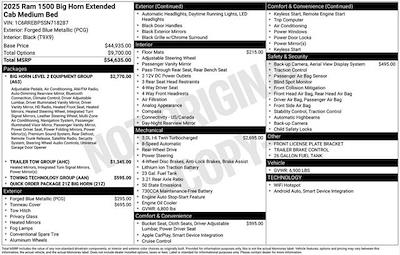 New 2025 Ram 1500 Big Horn Quad Cab Pickup for sale #F5T718287 - photo 2