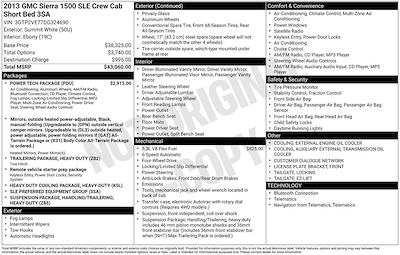 Used 2013 GMC Sierra 1500 SLE Crew Cab for sale #O26012352T1 - photo 2