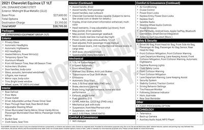 Used 2021 Chevrolet Equinox - photo 1