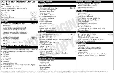 New 2026 Ram 3500 - photo 1