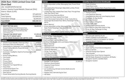 New 2026 Ram 1500 - photo 1