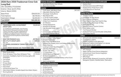 New 2026 Ram 3500 - photo 1