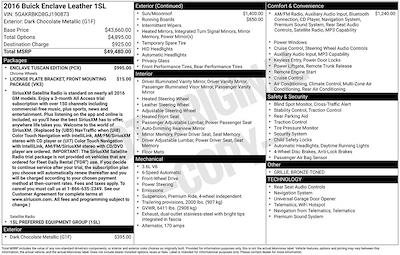 Used 2016 Buick Enclave for sale #STK190873 - photo 2