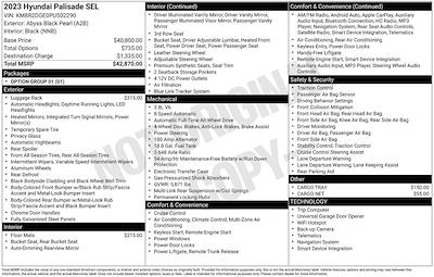 Used 2023 Hyundai Palisade - photo 1