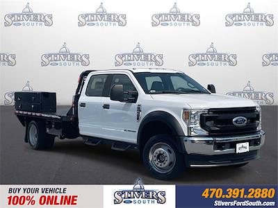 2021 Ford F-550 Crew Cab DRW 4x4 Flatbed Truck for sale #AD1551A - photo 1