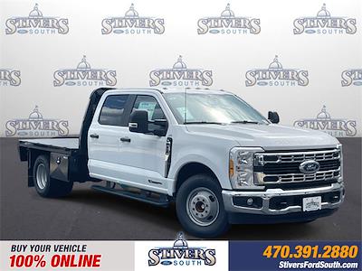 New 2024 Ford F-350 XL Crew Cab Flatbed Truck for sale #AD1623 - photo 1