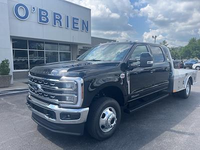New 2025 Ford F-350 Lariat Crew Cab 4WD 9' 4" CM Truck Beds Aluminum Flatbed Truck for sale #F54261 - photo 1