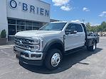 New 2025 Ford F-450 Lariat Crew Cab 4WD Flatbed Truck for sale #F64107 - photo 1