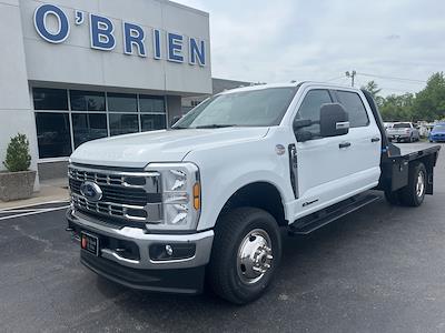 New 2025 Ford F-350 XL Crew Cab 4WD 9' 4" CM Truck Beds Steel Flatbed Truck with Gooseneck Hitch for sale #F86161 - photo 1