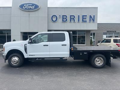 New 2025 Ford F-350 XL Crew Cab 4WD 9' 4" CM Truck Beds Steel Flatbed Truck with Gooseneck Hitch for sale #F86161 - photo 2