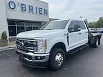 New 2025 Ford F-350 XL Crew Cab 4WD 9' 4" CM Truck Beds Steel Flatbed Truck with Gooseneck Hitch for sale #F86161 - photo 1