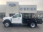 New 2026 Ford F-550 XL Regular Cab 4WD 9' 4" Knapheide Steel Flatbed Truck for sale #T05965 - photo 1