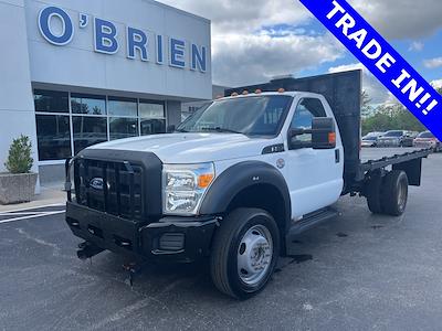 2011 Ford F-550 Regular Cab DRW 4WD Flatbed Truck for sale #U30140A - photo 1