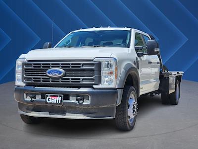 New 2024 Ford F-550 XL Crew Cab 4WD Flatbed Truck for sale #REE89070 - photo 1