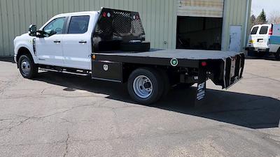 New 2025 Ford F-350 XL Crew Cab 4WD 9' 6" Scelzi Steel Flatbed Truck with Gooseneck Hitch for sale #SEC40881 - photo 2