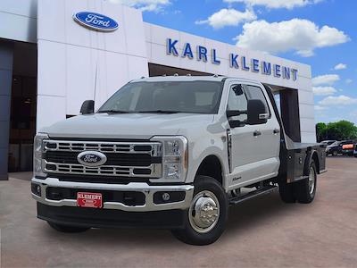 New 2025 Ford F-350 XL Crew Cab 4WD 9' 4" CM Truck Beds Steel Flatbed Truck for sale #SED18899 - photo 1