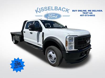 New 2025 Ford F-450 XL Crew Cab 4x4 Knapheide Flatbed Truck for sale #SEC11167 - photo 1