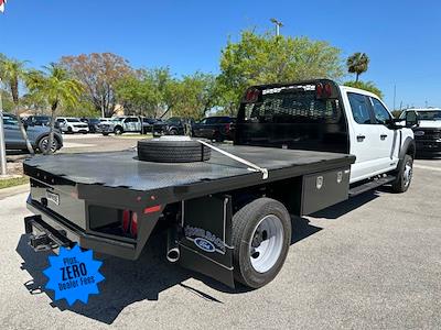New 2025 Ford F-450 XL Crew Cab 4x4 Knapheide Flatbed Truck for sale #SEC11167 - photo 2