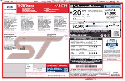 2026 Ford Explorer 4WD SUV for sale #524331 - photo 1