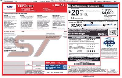 2026 Ford Explorer 4WD SUV for sale #525223 - photo 1