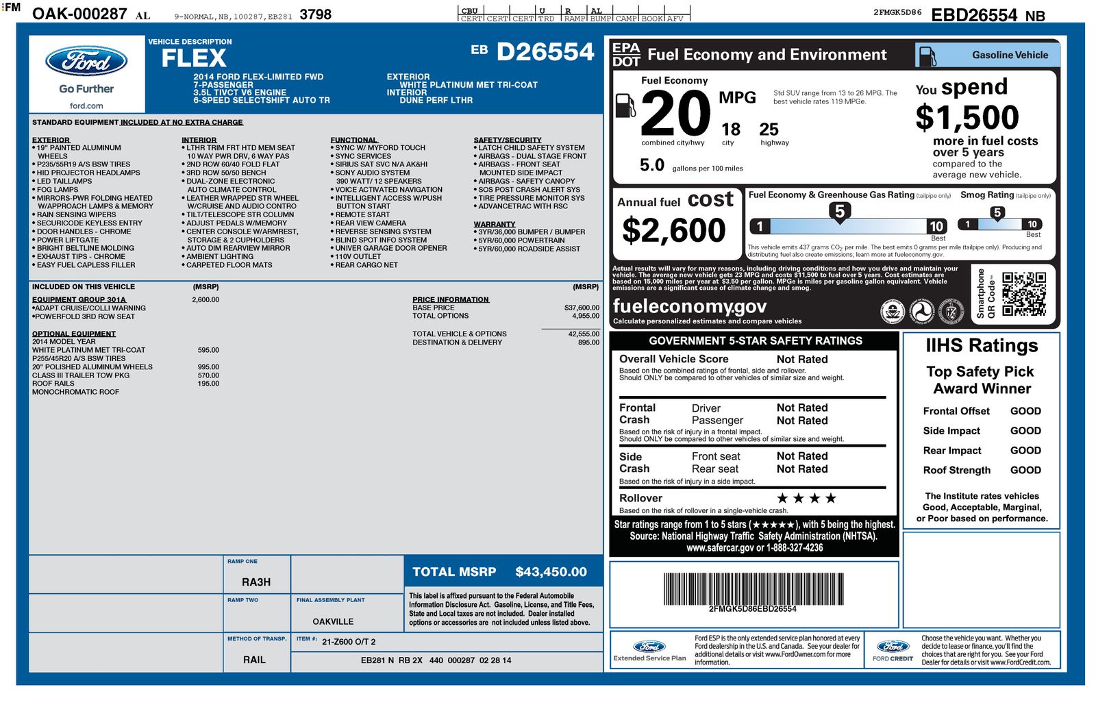 Used 2014 Ford Flex - photo 15