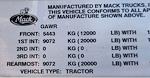 Used 2007 Mack CXN613 Mack Semi Truck for sale #N021183 - photo 12