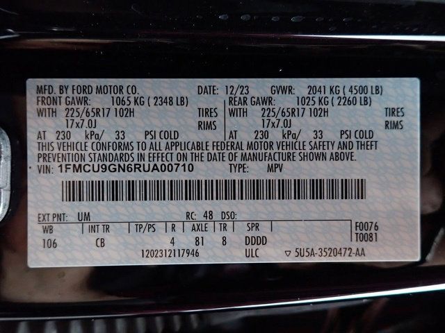 Used 2024 Ford Escape - photo 24