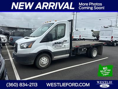2019 Ford Transit 350 HD DRW RWD Flatbed Truck for sale #8F0359A - photo 1