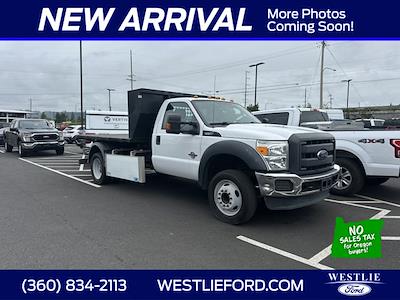 2016 Ford F-550 Regular Cab DRW RWD Flatbed Truck for sale #8P0187 - photo 1