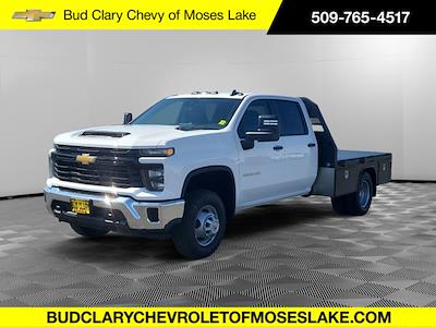 2025 Chevrolet Silverado 3500 Crew Cab DRW 4WD Harbor Flatbed Truck for sale #2C0123 - photo 1