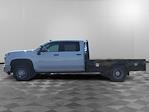 New 2025 Chevrolet Silverado 3500 Work Truck Crew Cab 4WD 9' Harbor Steel Flatbed Truck with Gooseneck Hitch for sale #2C0123 - photo 3