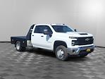 New 2025 Chevrolet Silverado 3500 Work Truck Crew Cab 4WD 9' Harbor Steel Flatbed Truck with Gooseneck Hitch for sale #2C0123 - photo 7