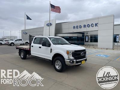 2021 Ford F-350 Crew Cab SRW 4x4 Flatbed Truck for sale #Z1570 - photo 1