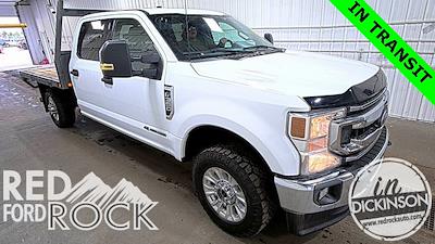2022 Ford F-350 Crew Cab SRW 4x4 Flatbed Truck for sale #Z1581 - photo 1