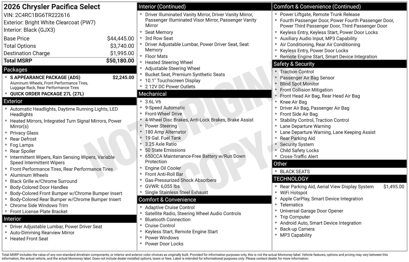 Used 2026 Chrysler Pacifica - photo 41
