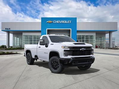 New 2025 Chevrolet Silverado 3500 Work Truck Regular Cab 4x4 Plow Truck BOSS V-Plow for sale #C02885 - photo 1