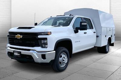 New 2025 Chevrolet Silverado 3500 Work Truck Crew Cab 4x4 8' 11" Knapheide Enclosed Service Body for sale #C03757 - photo 1